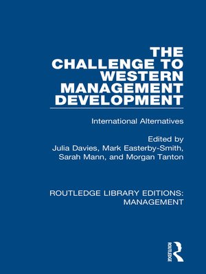 cover image of The Challenge to Western Management Development